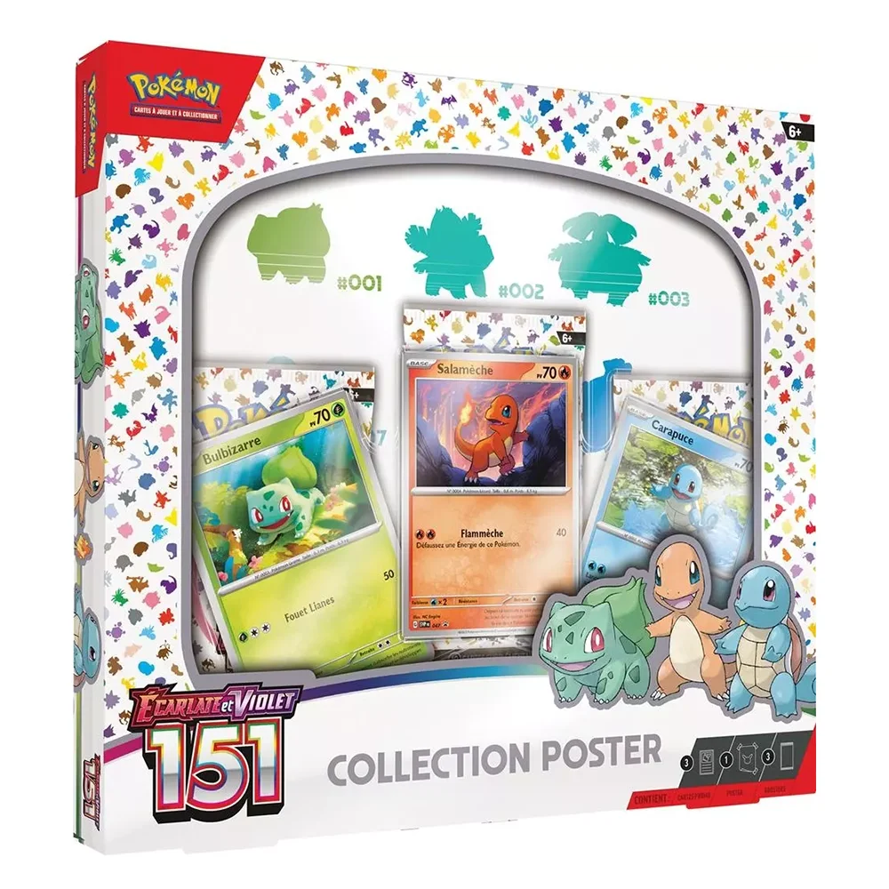 Coffret Poster Pokémon 151 [EV3.5]
