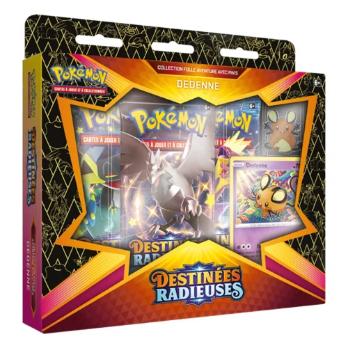 Coffret Folle Aventure Dedenne - Collection avec pins Destinées Radieuses