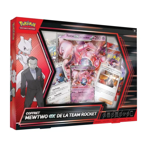 Coffret Mewtwo‑ex de la Team Rocket