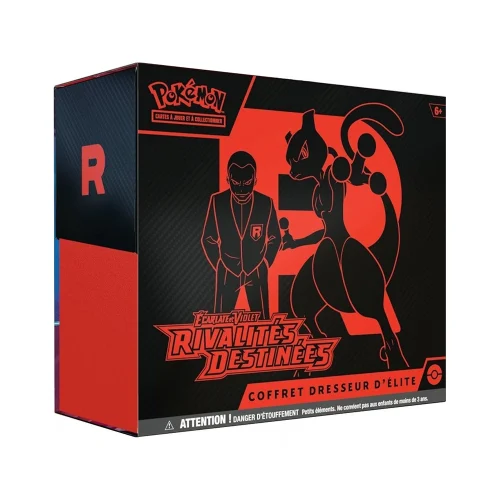 ETB/Coffret Dresseur d’Élite – Écarlate et Violet – Rivalités Destinées EV10