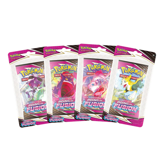 Booster Pokémon Poing de Fusion – 4 Packs