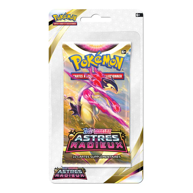 Boosters Pokémon Astres Radieux – 4 Packs – Image 2