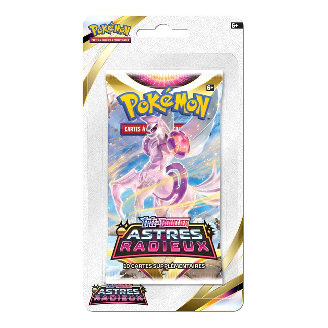 Boosters Pokémon Astres Radieux – 4 Packs – Image 5