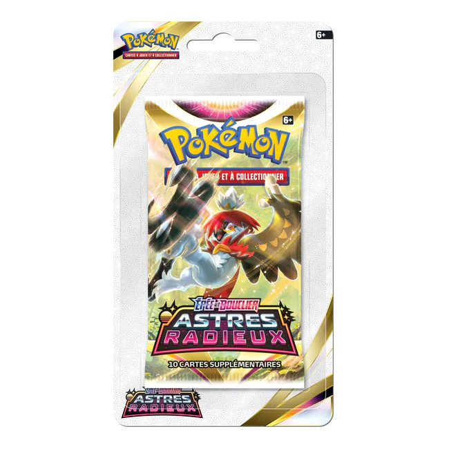 Boosters Pokémon Astres Radieux – 4 Packs – Image 6