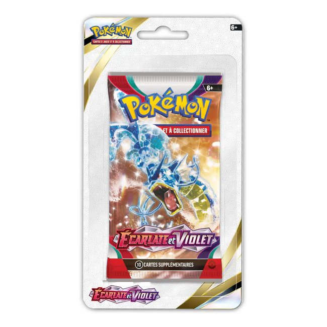 Boosters Pokémon Écarlate et Violet – 4 Packs – Image 2