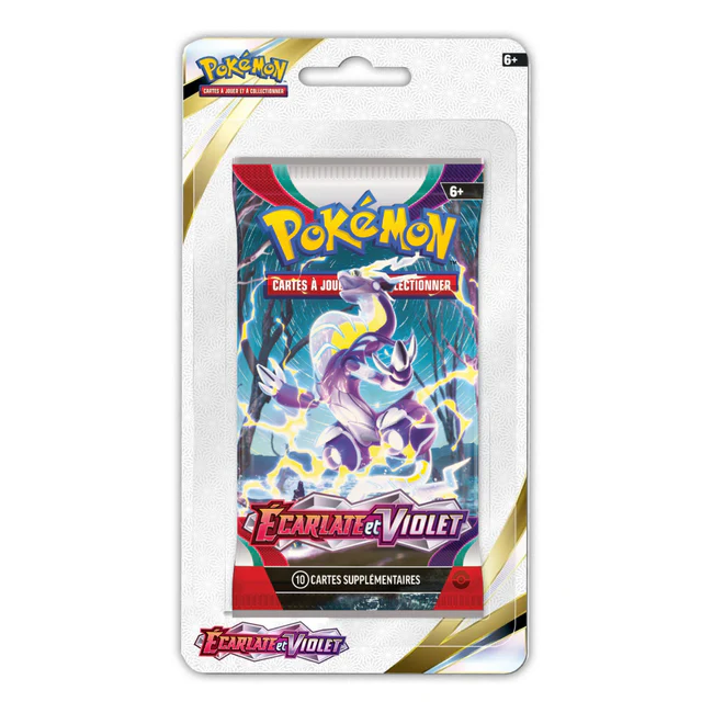 Boosters Pokémon Écarlate et Violet – 4 Packs – Image 4