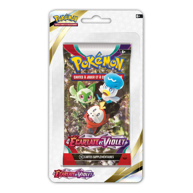 Boosters Pokémon Écarlate et Violet – 4 Packs – Image 5