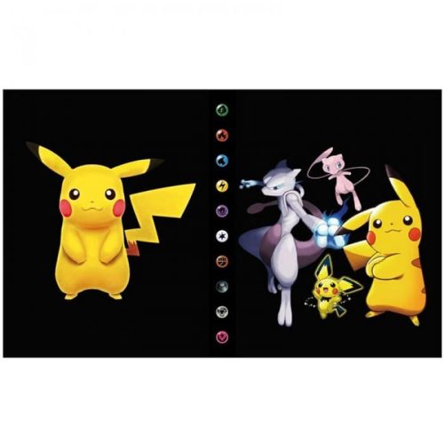 Classeur Pikachu et Mewtwo