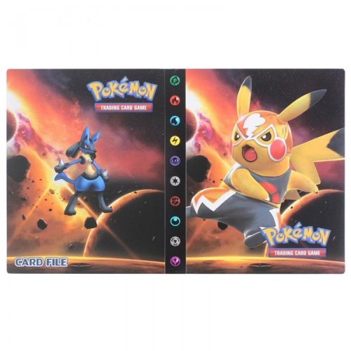 Classeur Pokémon Pikachu et Lucario