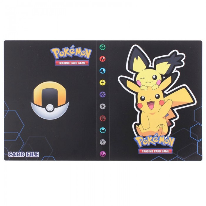 Classeur Pokémon Pikachu et Pichu