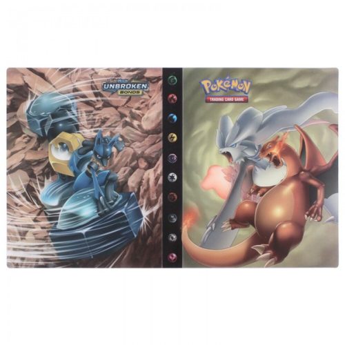 Classeur Pokémon Reshiram et Dracaufeu