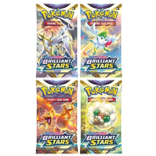 Boosters Pokémon Brilliant Stars – 4 Packs