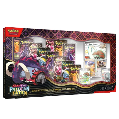 Coffret Premium Fort-Ivoire Ex & Roue-De-Fer Ex - Destinées de Paldea